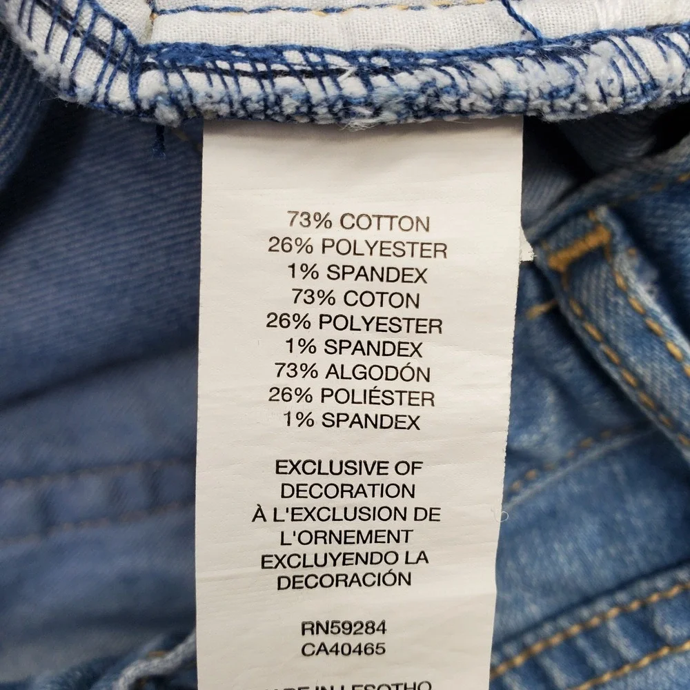 The Children's Place Jeans Girls 14 Blue Denim Light Wash 5 Pocket Streetwear